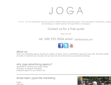 Tablet Screenshot of jogaads.com
